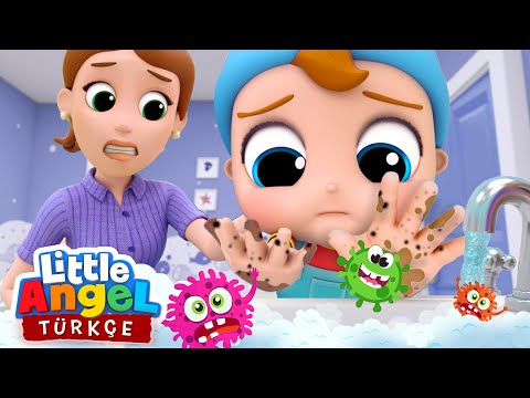 Ellerini Yıka Şarkısı | En Güzel Çocuk Şarkıları | Can Bebek -Little Angel Türkçe