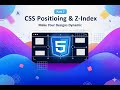 CSS Positioning &amp; Z-Index Explained | Master Element Control in CSS (Part 7)