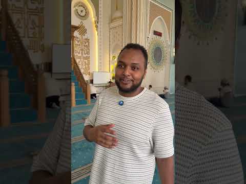 صلاة الجمعة في طشقند أوزباكستان ولقاء مع الإمام