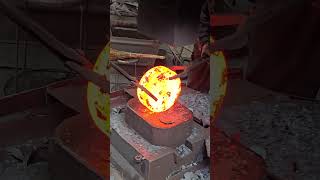 Global forging factory Workers Perfect Bearing Ring Forging Process #forging #blacksmith #factory