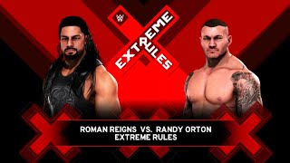 ... topics used in this video :- 1) roman reigns vs randy orton ! 2)
the rock orto...