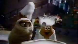 McDonald's McNuggets Halloween commercial from the 80's, "Does your daddy have a recipe?".