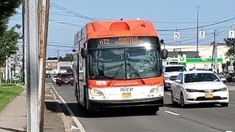 NICE Bus: 2015 New Flyer XN40 Xcelsior #1919 on the n72 at Bethpage 8/15/21