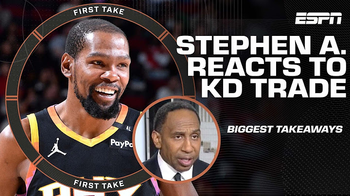 Stephen A.’s takeaways from KD’s trade 👀 ‘The Rockets could be championship contenders’ | First Take