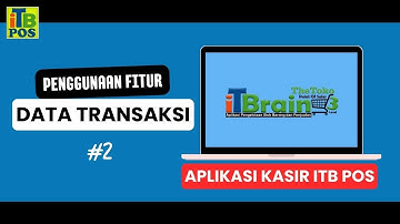 Tutorial Menggunakan Aplikasi Kasir Toko ITB POS #4 | TRANSAKSI