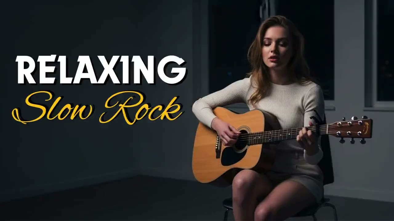 Slow Rock Relaxing Music 2026 X Peaceful Chill Rock for Long Work Hours ☕