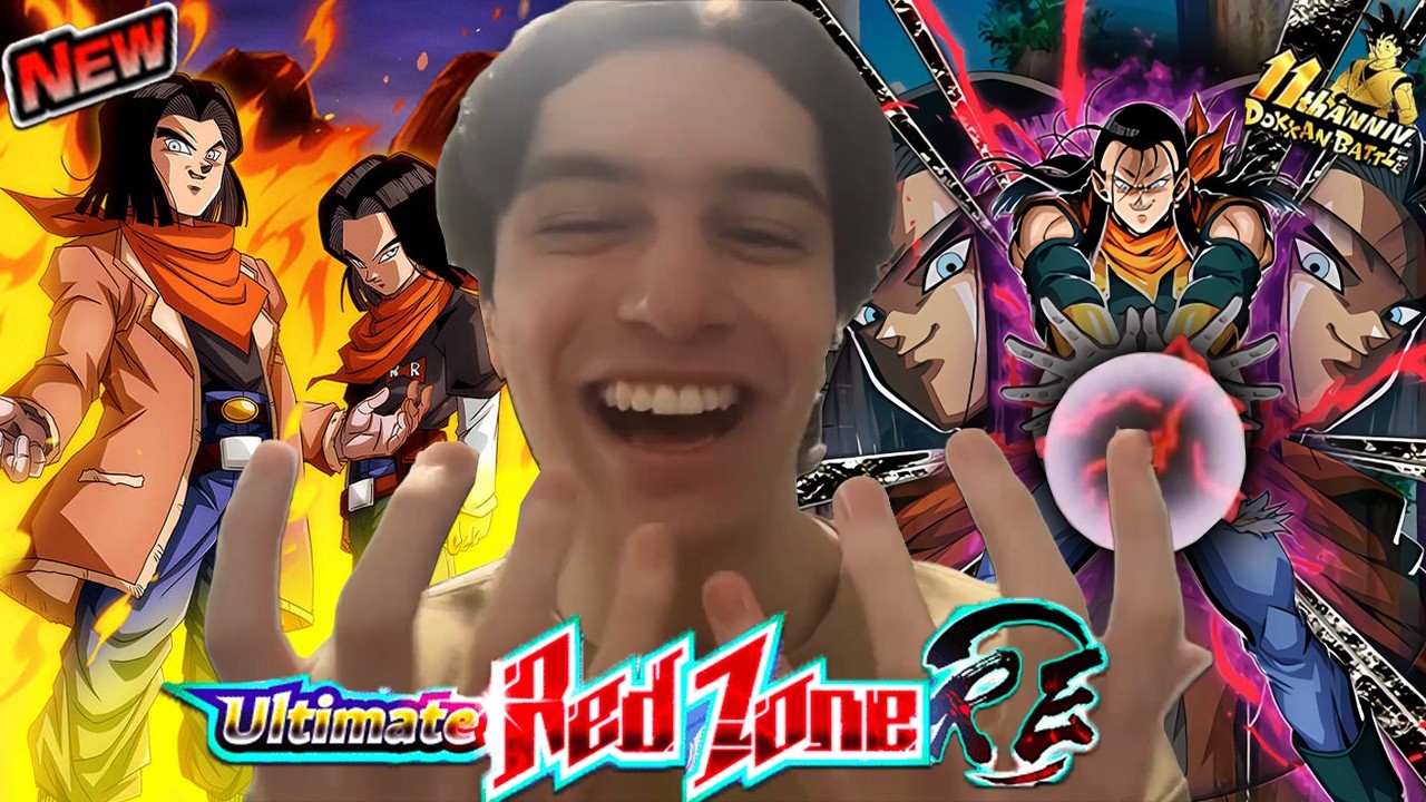 THIS BOSS CRIT IS OUT OF CONTROL! SUPER 17 STAGE 2 NO ITEM! (Ultimate Red Zone RE) DBZ Dokkan Battle