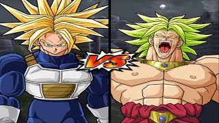 DBZ BT3 Revenge of the Trunks  Trunks(USSJ) VS Broly(LSSJ)