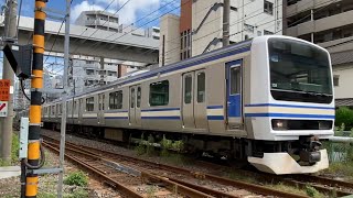 【マトスカTK入場】横須賀線色のE231系マト139編成 東京総合車両センターへ