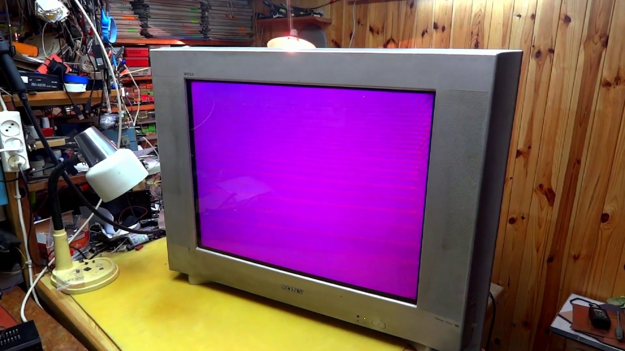Как продлить жизнь телевизору SONY KV-29CS60K. Долго не засвечивается ...