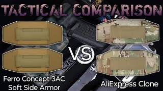 TACTICAL COMPARISON |Ferro Concepts 3AC Soft Side Armor VS AliExpress Clone| screenshot 2