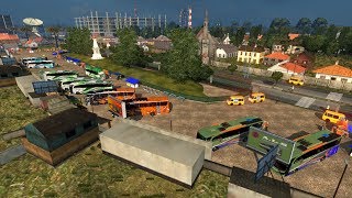 Rombongan MUDIK 2017 PO HARYANTO - ETS 2 MOD INDONESIA screenshot 3