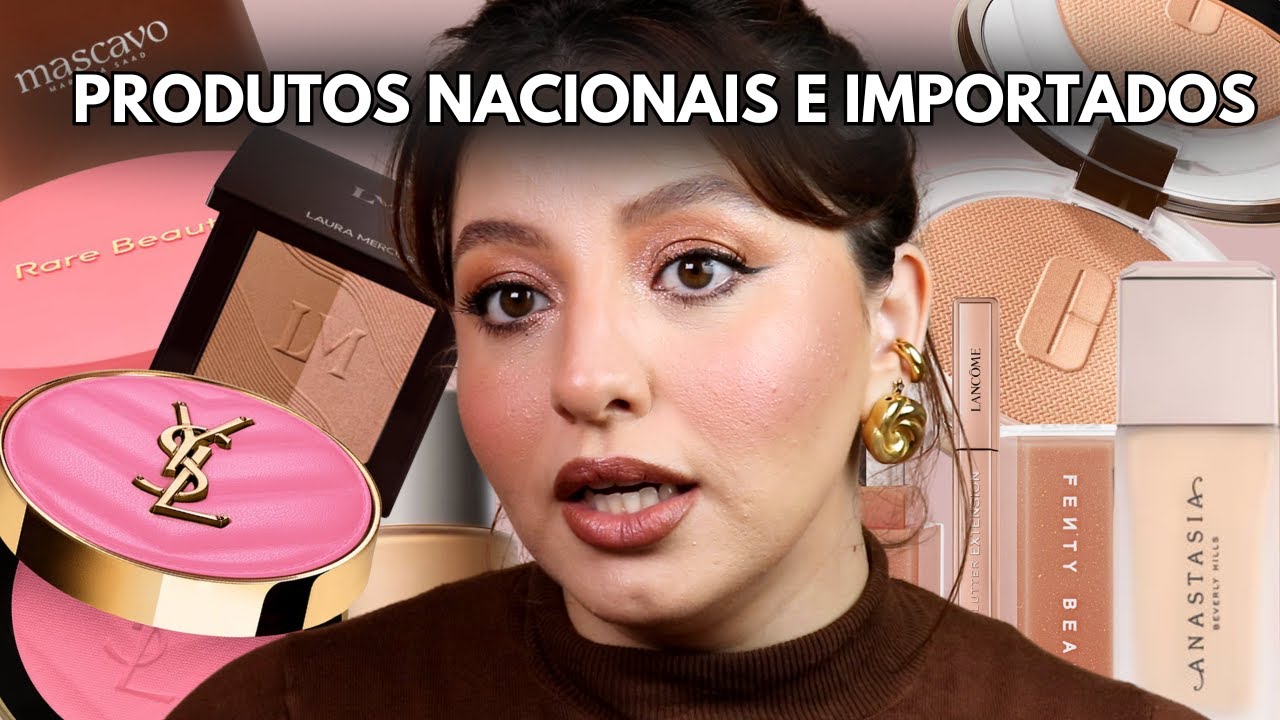 MELHORES DO ANO 2025: MEUS PRODUTOS FAVORITOS DE MAQUIAGEM ESSE ANO!