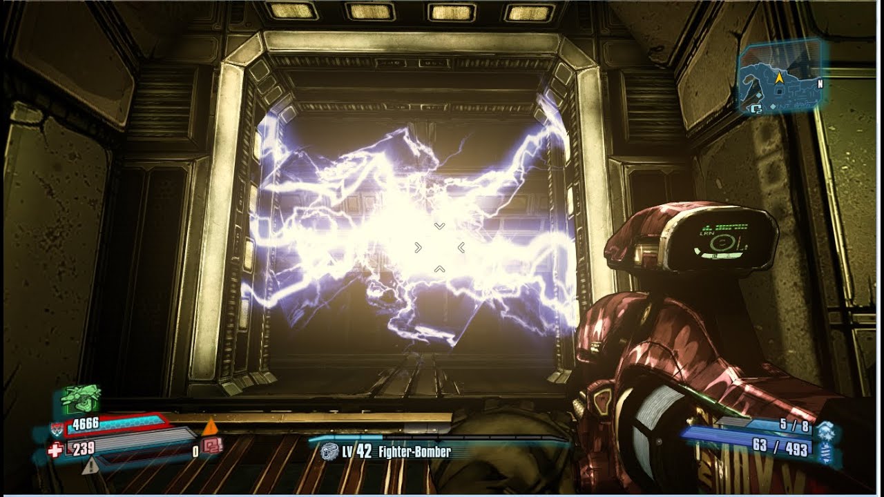 Borderlands The PreSequel Outlands Canyon Electrified Gate Fence