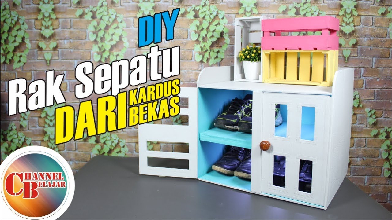 TANTANGAN DUNIA KAYU MEMBUAT  LEMARI SEPATU MAKE A 