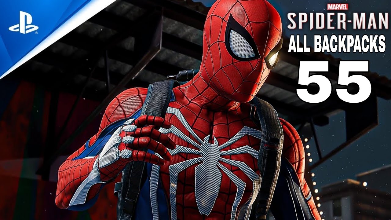 Marvel's Spiderman Remastered All Backpacks 🎒 [No Commentary] 4k 60fps