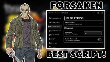 FORSAKEN SCRIPT | OP INFINITE STAMINA, AUTO HUNT PLAYERS, ESP ITEMS & MORE! | *FREE*