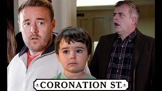 😱Coronation Street: Panic as Toddler Dorin Vanishes While Steve’s in Charge
