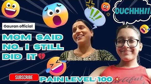 Got Both Ears Pierced 😭💉 | Extreme Pain + My Mom's Reaction! | Real Vlog 💎 #EarPiercing