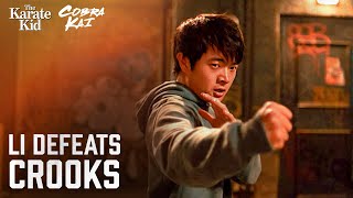 Li Fong Defeats Crooks | Karate Kid: Legends (Ben Wang, Joshua Jackson)