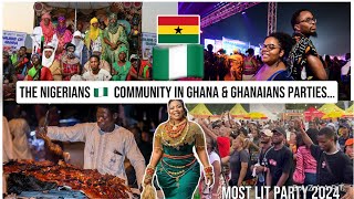 How The NIGERIAN Community In Accra Ghana  &amp; GHANAIANS Celebrated CREATORS in Ghana | GHANA 2024