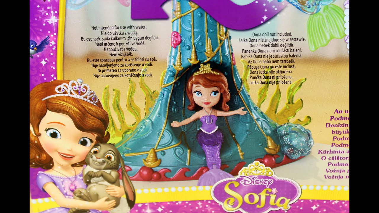 Mattel - Sofia The First - Animal Underwater Friends - CHM54 - Love ...