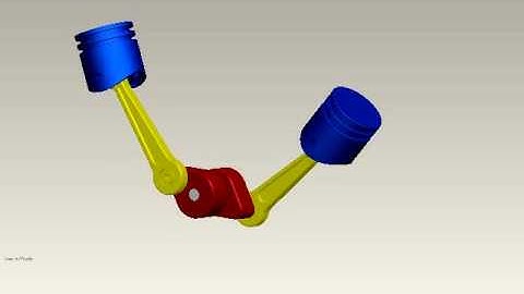 Piston Rod Assembly using Pro/MECHANISM