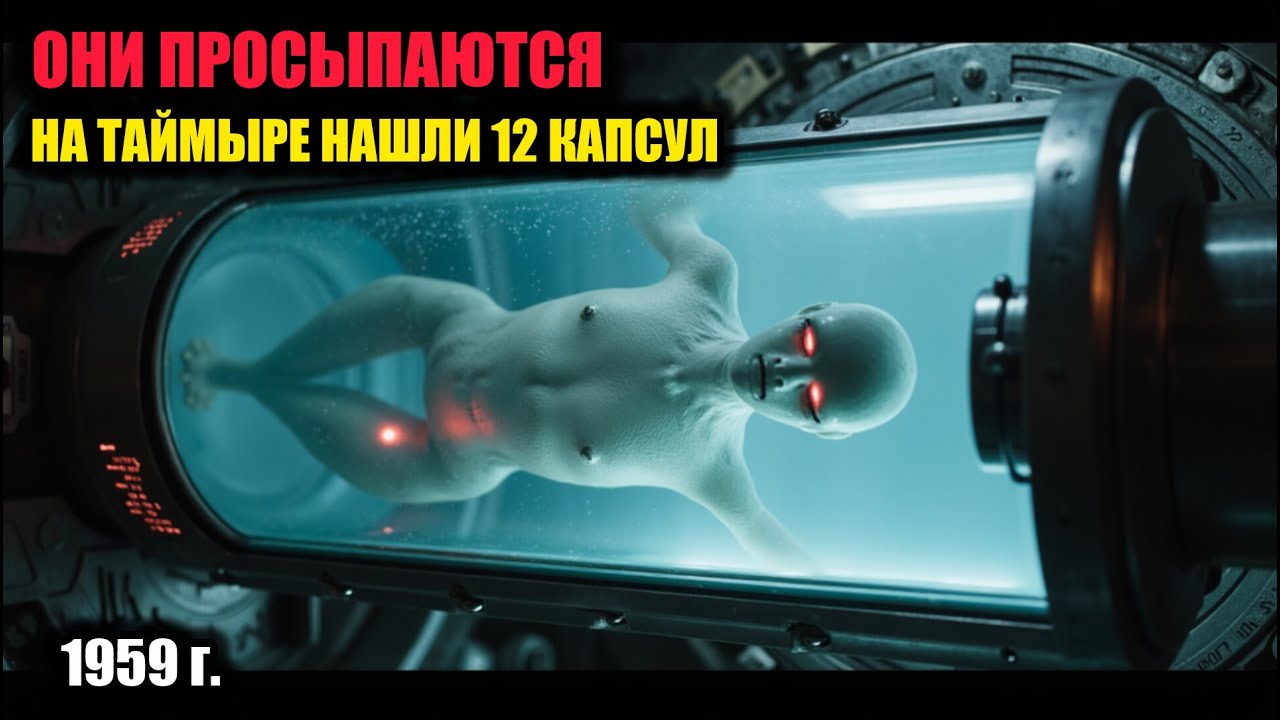 Почему СССР 66 лет скрывал находку на Таймыре? 12 капсул. Глубина 178 метров