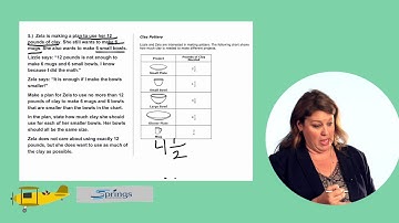 Math Performance Tasks - Clay Pottery, Question 5