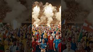 WE RISE TONIGHT ⚽🔥 Ultimate Stadium Anthem #shorts