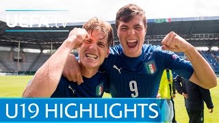 Under-19 highlights: England 1-2 Italy