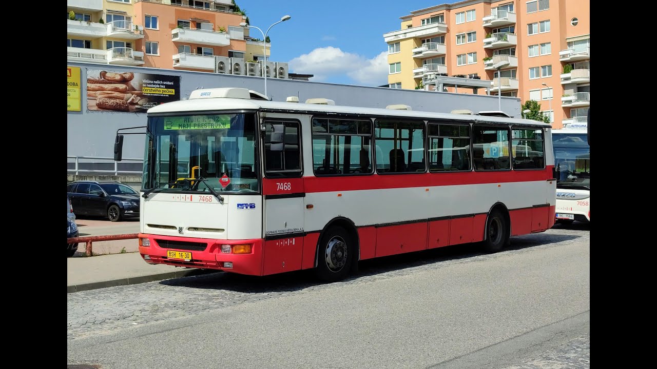 Jízda autobusem Karosa B931E ev.č. 7468 - DPMB (III.)