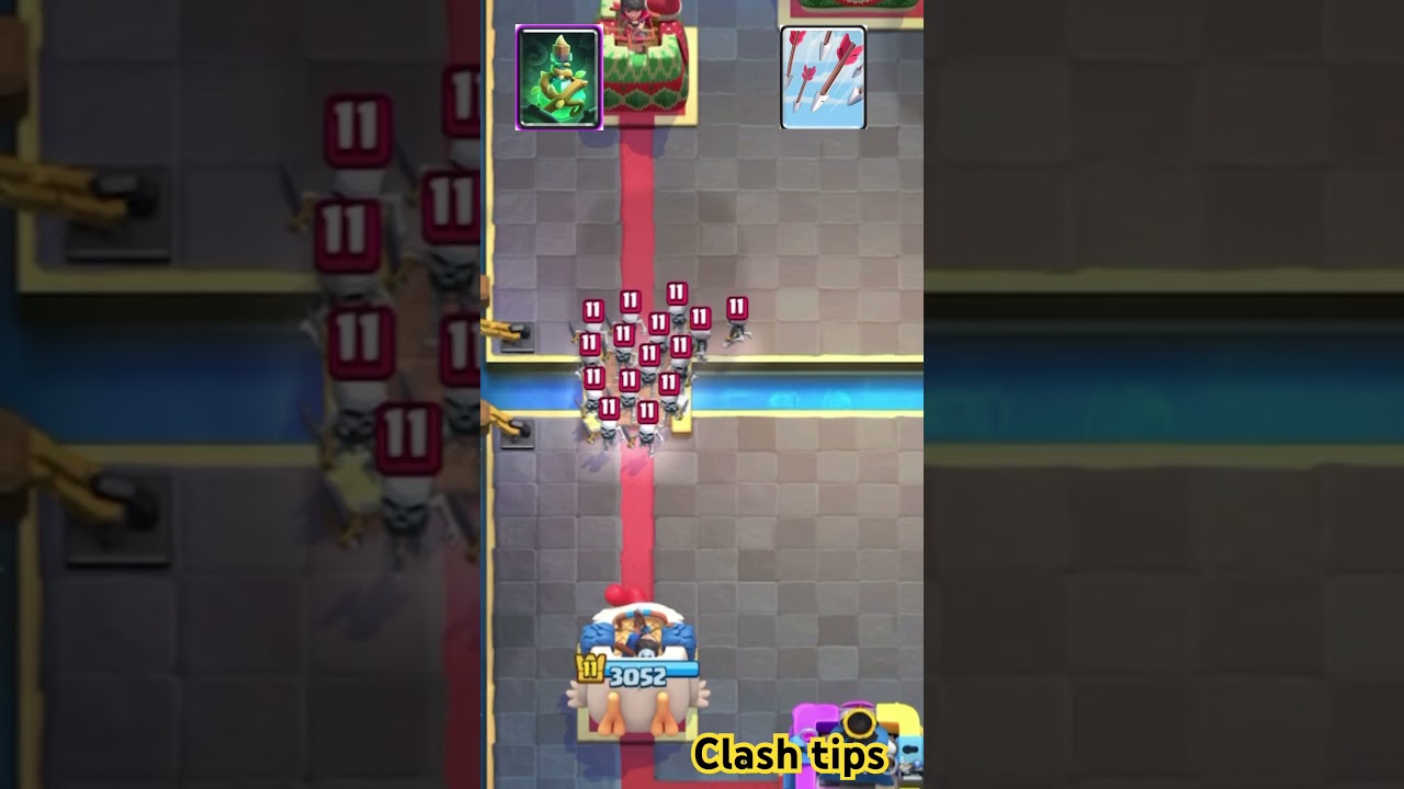 Vines vs Arrows – Clash Royale 3 Elixir Defense Battle | 