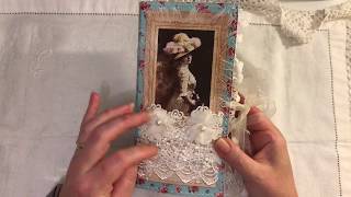 Charming Fragments 2 Travelers Notebook junk journal Tsunami Rose