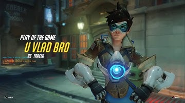 Game Winning - Overwatch - Tracer Payload Win