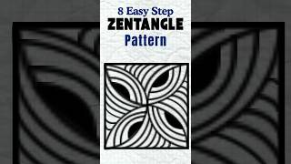 Create Your Own Zentangle Pattern Sheet: Easy Guide for Beginners