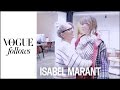 Vogue follows Isabel Marant during Paris Fashion Week #VogueFollows