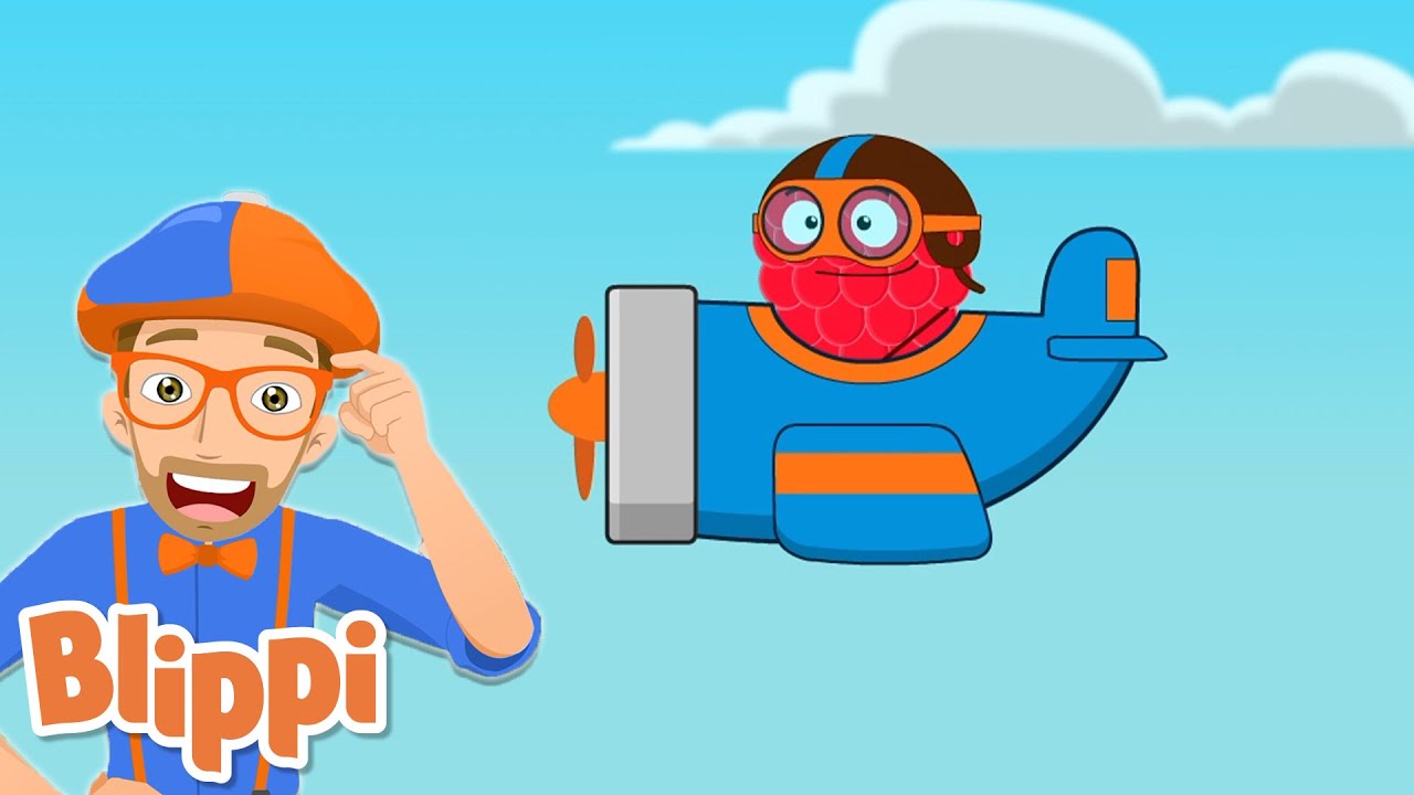 ⁣Raspberry Song! | Blippi | Cars, Trucks & Vehicles Cartoon | Moonbug Kids