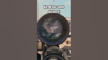 Beautiful range on the kar98! #fps #warzone #callofdutywarzoneclips #callofduty