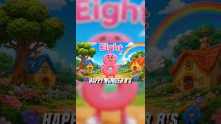 Numbers 6-10 Bright &amp; Cheerful Counting for Little Ones #learn #animation #shorts