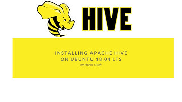 Installing Apache Hive on Ubuntu 18.04 LTS in an easiest way