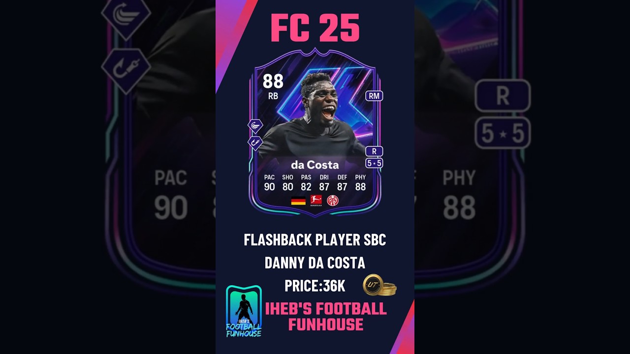 FASTEST & CHEAPEST Way to Complete Flashback Player Danny da Costa SBC in FC 25! 💸⚡ (Easy Method!)