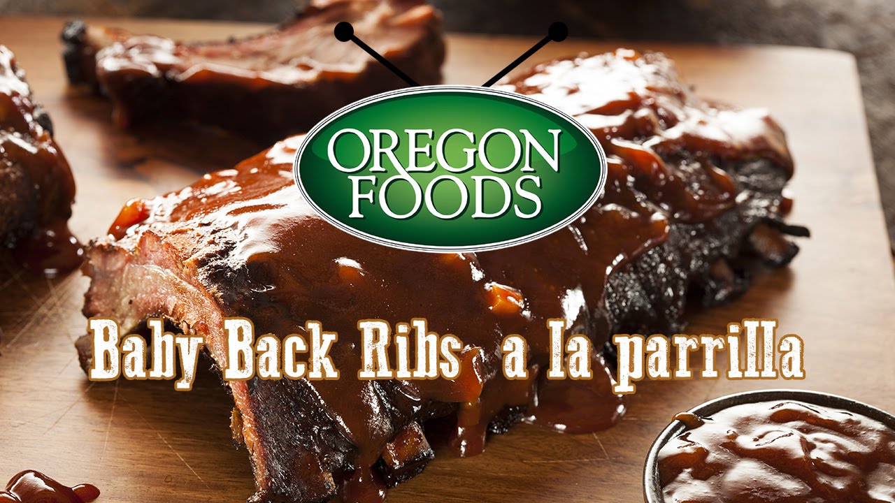 Baby Back Ribs a la parrilla - YouTube