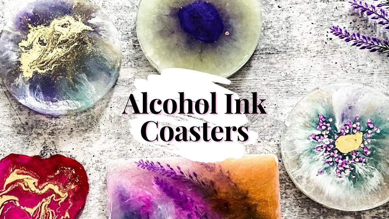 Alcohol Ink Resin BASICS YouTube Alcohol Ink Resin BASICS YouTube
