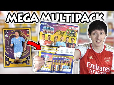 *NEW* Topps MATCH ATTAX 2023/24 Mega Multipack Opening | 2 Limited Edition Cards | New Collection