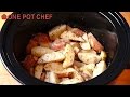 Slow Cooker Garlic Parmesan Potatoes | One Pot Chef