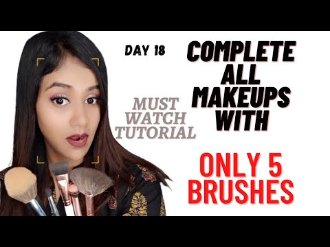 Video: 5 Mga Brush Para Sa Makeup Ang Kailangan Mo