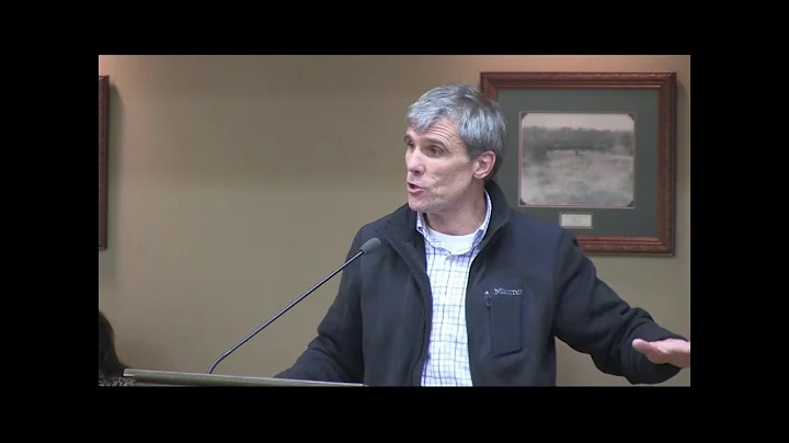 Kevin Egan speaking about Loveland's Event policy ...