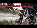 Police Surround Man With Two Homemade Spears — Then the Worst Happens #usa