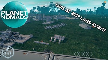 Planet Nomads - Livestream @ BCP Labs 10/21/2017 - Gun Loading Options - Walking Spider